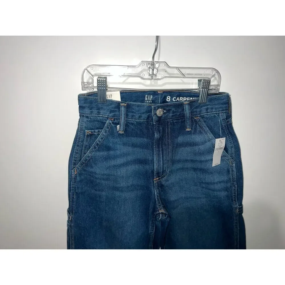 Gap kids carpenter blue jeans